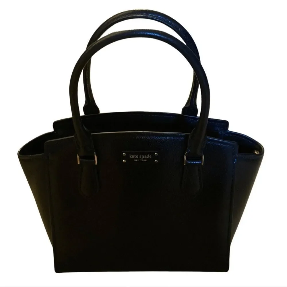 Kate Spade Black Small Jeanne Satchel W/O STRAP
